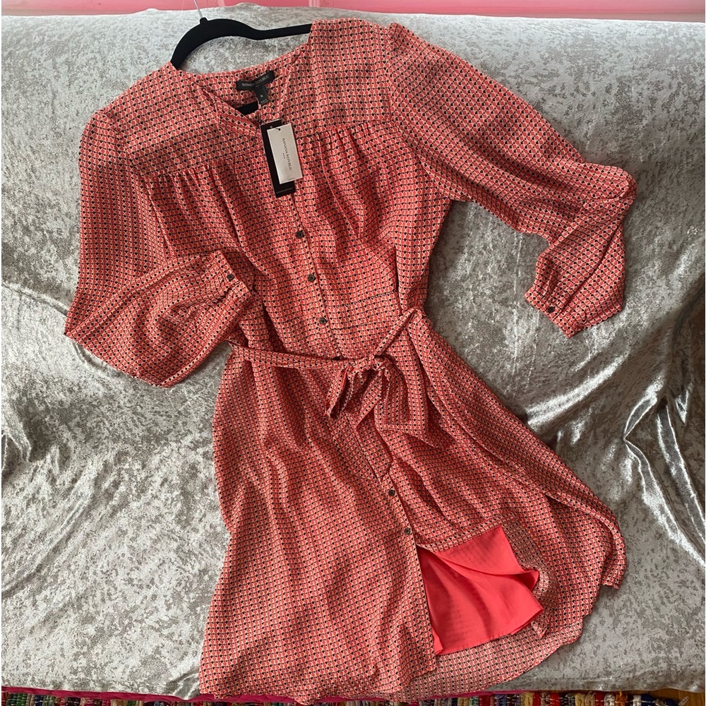 Banana Republic Shirt Dress With Tie Waist *New With Tags* Size 16